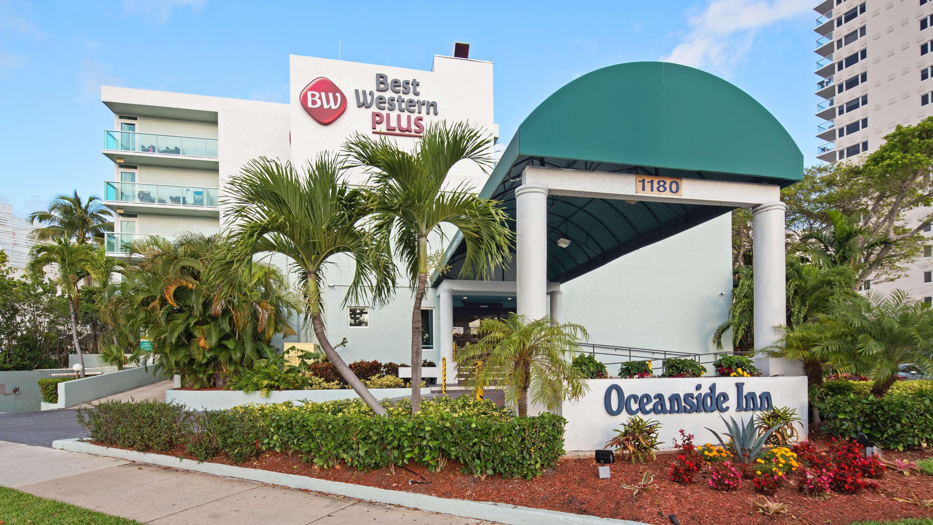 Best Western Plus Oceanside Inn Fort Lauderdale Eksteriør billede